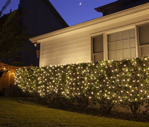 bush net lights|outdoor net lights for bushes.